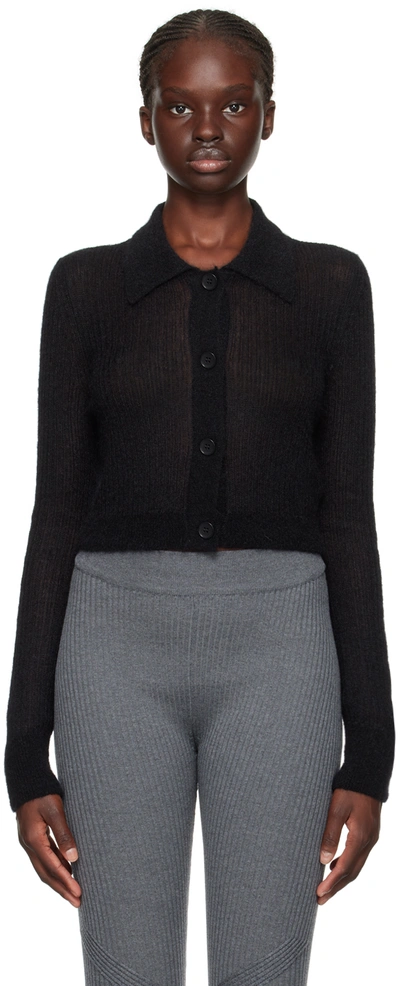 Shop Cecilie Bahnsen Black Jacqueline Cardigan