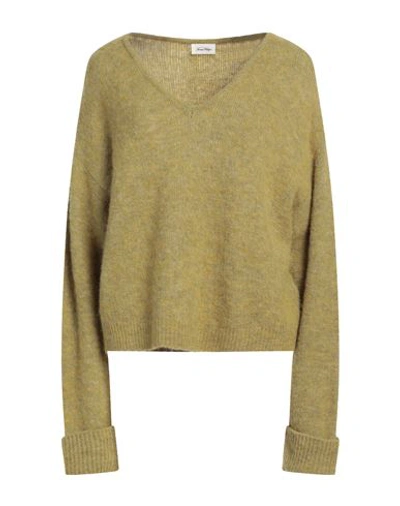 Shop American Vintage Woman Sweater Military Green Size L Acrylic, Alpaca Wool, Polyamide, Wool, Elastane