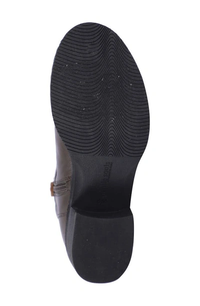 Gentle Souls By Kenneth Cole Brena Moto Boot In Smoke Leather