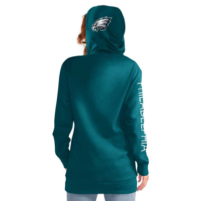 Shop G-iii 4her By Carl Banks Midnight Green Philadelphia Eagles Extra Inning Pullover Hoodie