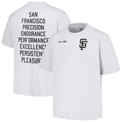Shop Pleasures White San Francisco Giants Precision T-shirt