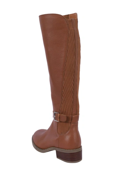 Shop Gentle Souls By Kenneth Cole Brinley Knee High Boot In Luggage Leather