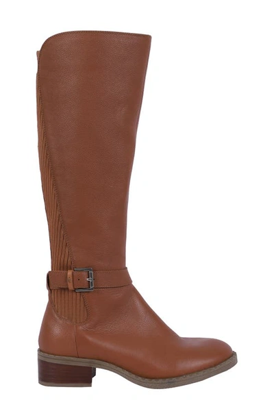 Shop Gentle Souls By Kenneth Cole Brinley Knee High Boot In Luggage Leather