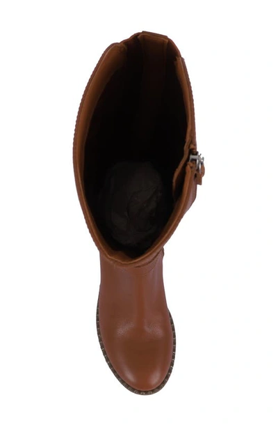 Gentle Souls By Kenneth Cole Brinley Knee High Boot In Luggage Leather