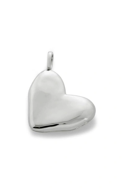 Shop Monica Vinader Sterling Silver Heart Locket