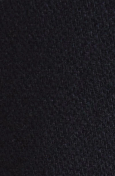 Frame Wool-blend Bomber Jacket In Midnight Blue