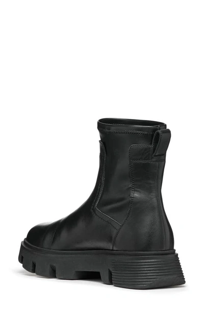 Shop Geox Vilde Lug Sole Chelsea Boot In Black