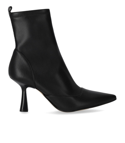 Shop Michael Kors Clara Black Heeled Ankle Boot