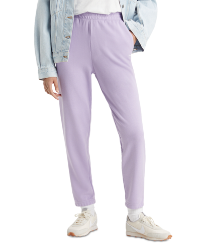 Shop Levi's Women's Everyday Sweatpants In Purple Rose