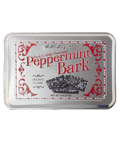 R.h. Macy & Co. Dark & Milk Chocolate Peppermint Bark, Created For Macy's