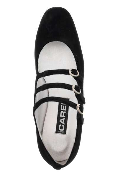 Shop Carel Velvet Mary Jane In Black