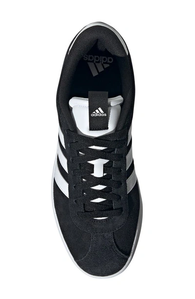 Shop Adidas Originals Vl Court 3.0 Sneaker In Black/ White/ Core Black