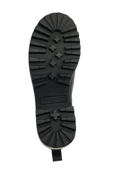 Karl Lagerfeld Breck Studded Bootie In Black