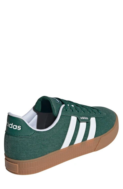 Shop Adidas Originals Daily 3.0 Sneaker In Collegiate Green/ White/ Gum