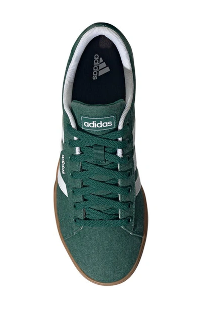 Shop Adidas Originals Daily 3.0 Sneaker In Collegiate Green/ White/ Gum