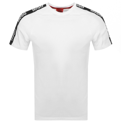 Shop Hugo Loungewear Sporty Logot Shirt White