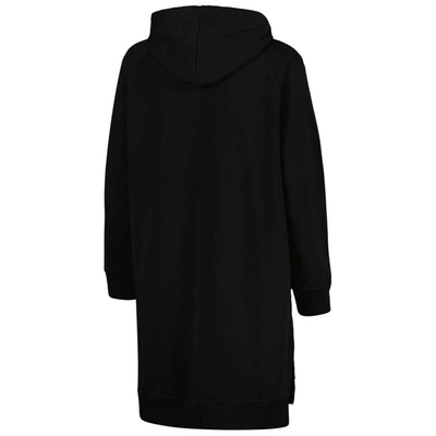 Shop Gameday Couture Black Ohio State Buckeyes Take A Knee Raglan Hooded Sweatshirt Dress