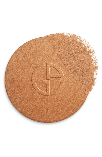 Armani Collezioni Luminous Silk Golden Glow Highlighter In Golden Glow