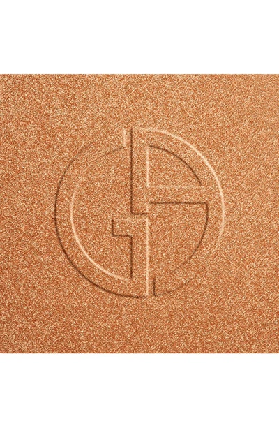 Armani Collezioni Luminous Silk Golden Glow Highlighter In Golden Glow