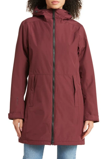 Shop Helly Hansen Lisburn Waterproof Insulated Raincoat In Hickory