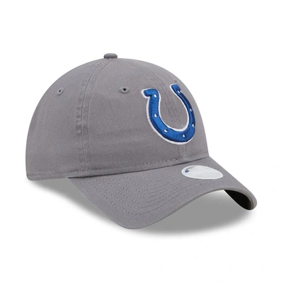 Shop New Era Graphite Indianapolis Colts Core Classic 2.0 9twenty Adjustable Hat