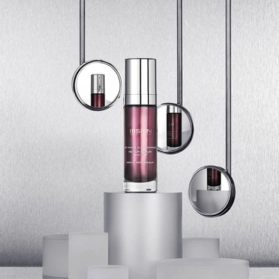 111skin Revitalising Facial Roller Duo In Burgundy