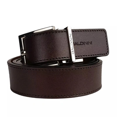Shop Baldinini Trend Brown Leather Di Calfskin Men's Belt