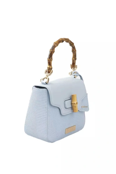 Shop Baldinini Trend Light Blue Polyuretane Crossbody Women's Bag