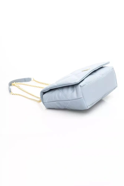 Shop Baldinini Trend Light Blue Polyethylene Shoulder Women's Bag