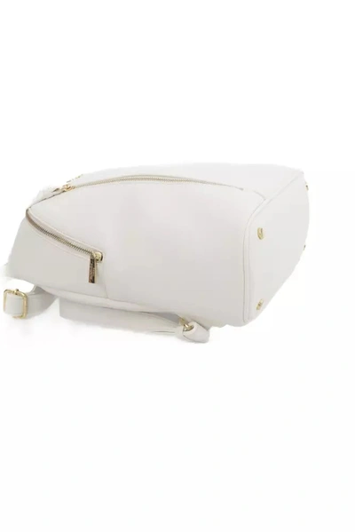 Shop Baldinini Trend White Polyethylene Women's Backpack