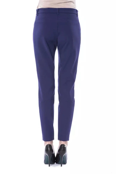 Shop Byblos Blue Polyester Jeans &amp; Women's Pant