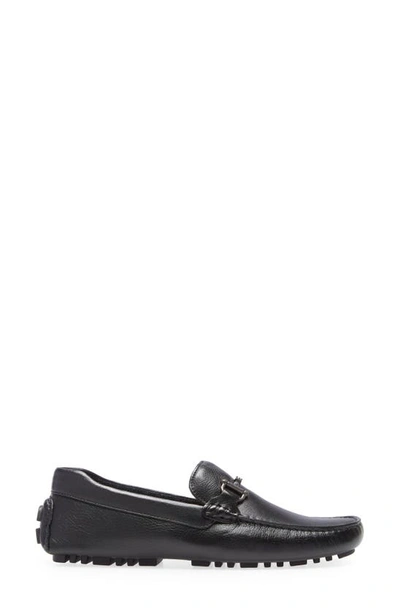 Shop Nordstrom Bryce Bit Driving Shoe In Black Leather