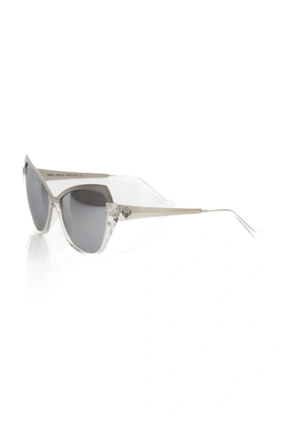 Shop Frankie Morello Gray Acetate Women's Sunglasses