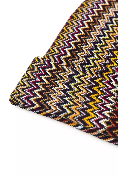 Shop Missoni Geometric Fantasy Wool-blend Men's Hat In Multicolor