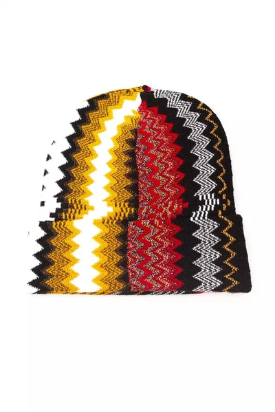 Shop Missoni Geometric Fantasy Wool-blend Women's Hat In Multicolor