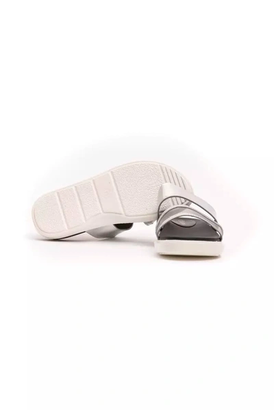 Shop Peche Originel Péché Originel Silver Upper Material Women's Sandal