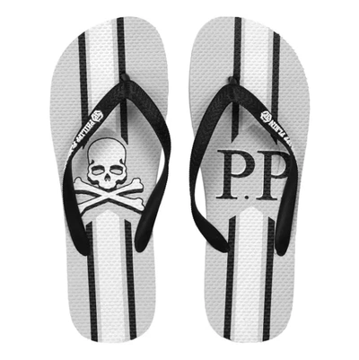 Shop Philipp Plein Gray Polyethylene Women's Sandal