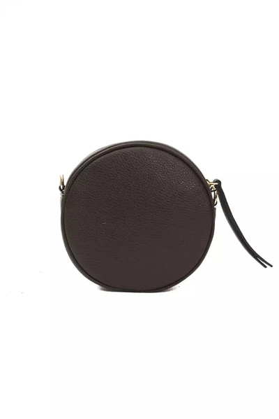 Shop Pompei Donatella Brown Leather Crossbody Women's Bag