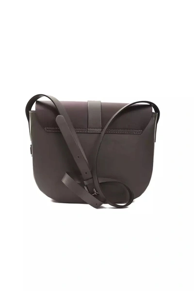 Shop Pompei Donatella Elegant Burgundy Leather Crossbody Women's Bag