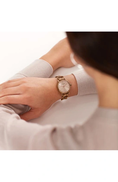 Shop Ted Baker Victoriaa Bracelet Watch, 34mm In Rose Gold-tone