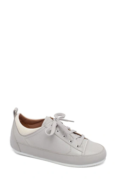 Shop Linea Paolo Kristen Sneaker In Light Grey/ White
