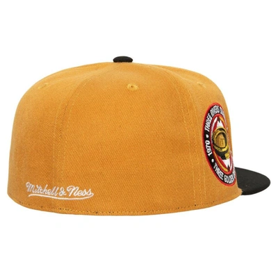 Men's Mitchell & Ness Gold/Black Pittsburgh Pirates Bases Loaded Fitted Hat