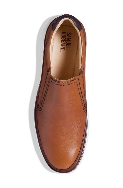 Shop Samuel Hubbard Rafael Slip-on In Tan Leather