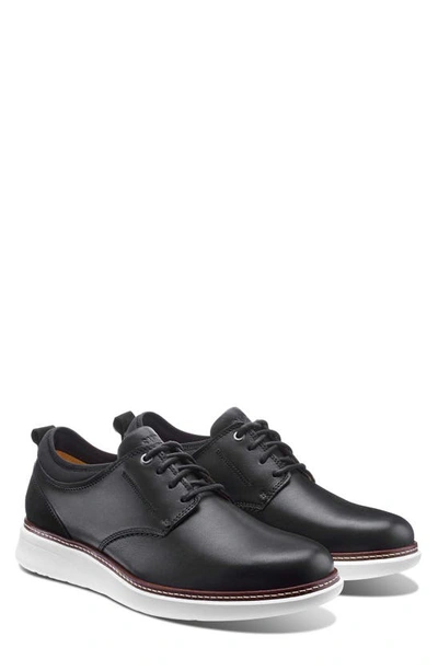 Shop Samuel Hubbard Rafael Plain Toe Derby In Black Leather