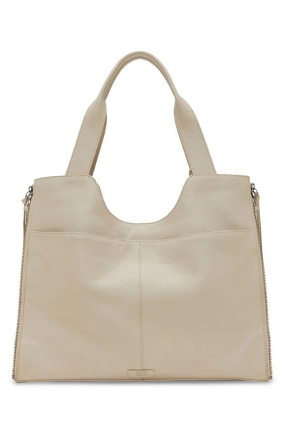 Shop Vince Camuto Corla Leather Tote In Pumice
