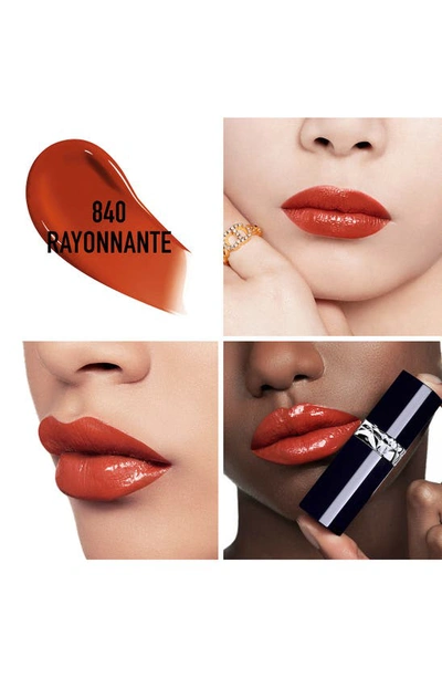 Dior Rouge  Forever Liquid Lacquer Lipstick In 840 Rayonnante