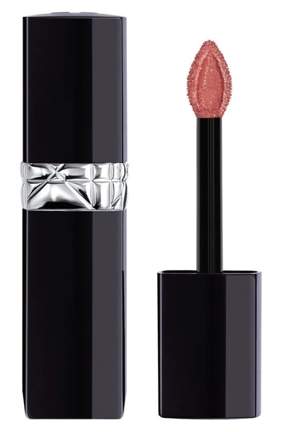 Shop Dior Rouge  Forever Liquid Lacquer Lipstick In 100 Nude Look
