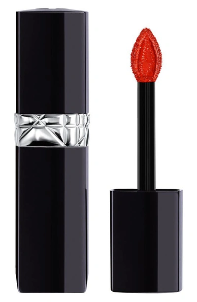 Shop Dior Rouge  Forever Liquid Lacquer Lipstick In 890 Triumphant