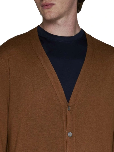 Shop D 4.0 Sweaters In Brown