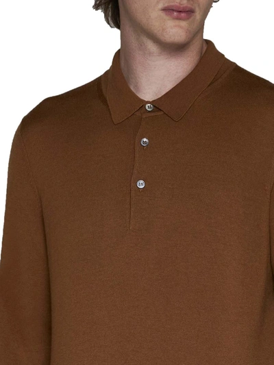 Shop D 4.0 T-shirts And Polos In Brown